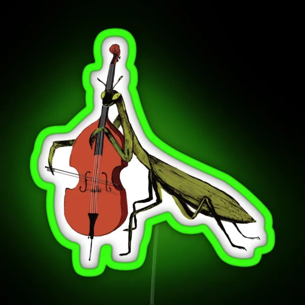 Talented Mantis RGB Neon Sign