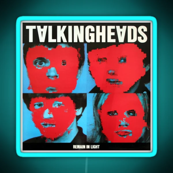 Talking Heads Remain In Light RGB Neon Sign