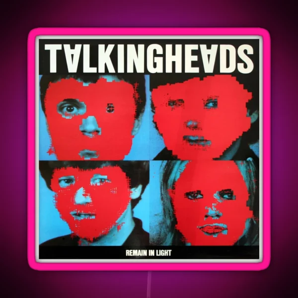 Talking Heads Remain In Light RGB Neon Sign