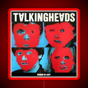 Talking Heads Remain In Light RGB Neon Sign