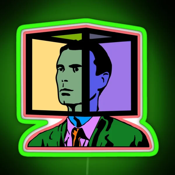 Talking Heads Road To Nowhere RGB Neon Sign