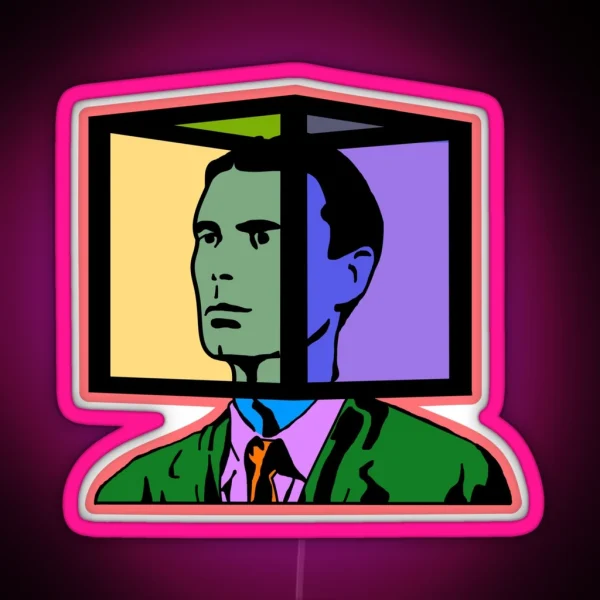 Talking Heads Road To Nowhere RGB Neon Sign