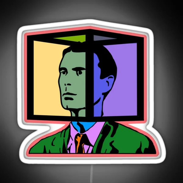 Talking Heads Road To Nowhere RGB Neon Sign