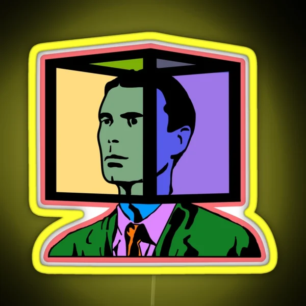 Talking Heads Road To Nowhere RGB Neon Sign