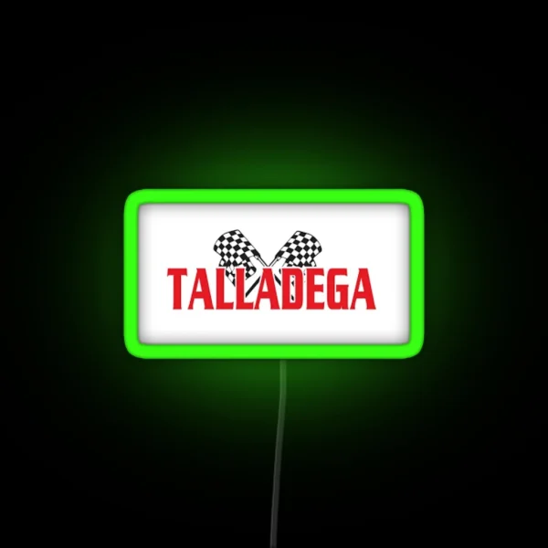 Talladega RGB Neon Sign