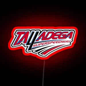 Talladega Superspeedway RGB Neon Sign