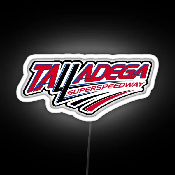Talladega Superspeedway RGB Neon Sign