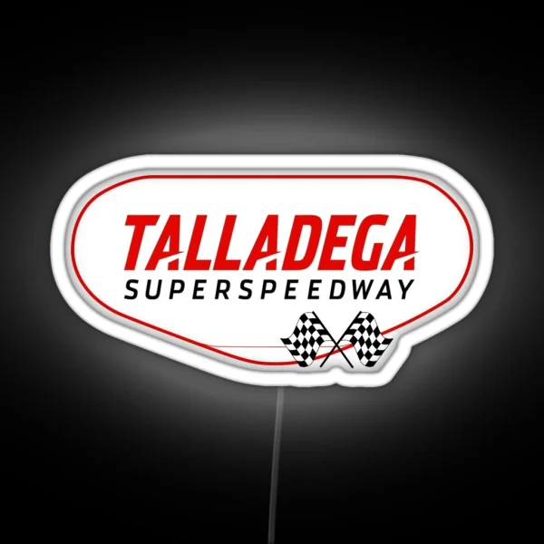 Talladega Superspeedway RGB Neon Sign