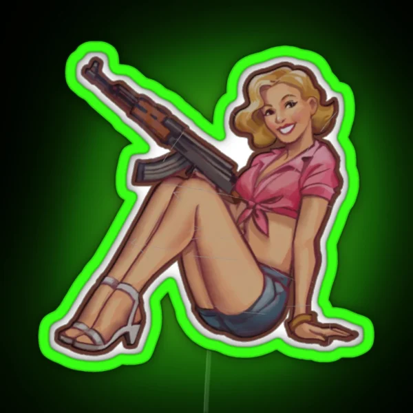 Tamara CSGO RGB Neon Sign