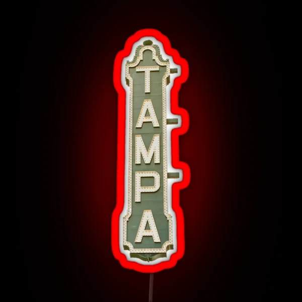 Tampa Theatre RGB Neon Sign