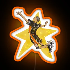 Tanaka Ryunosuke Illustration Led RGB Neon Sign