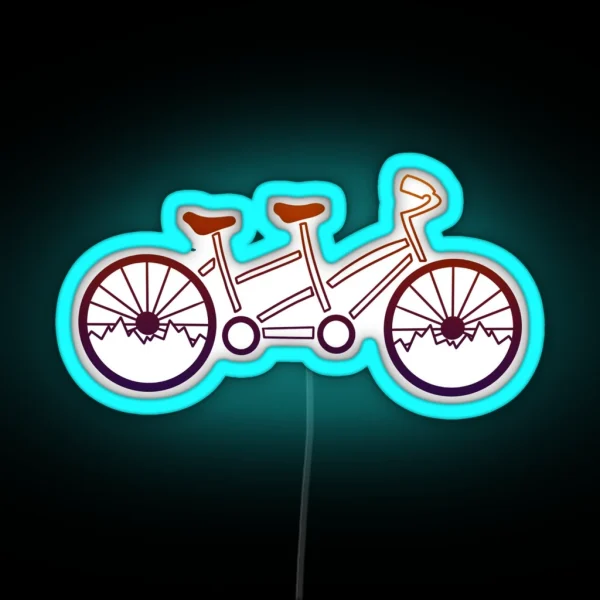 Tandem Sunset RGB Neon Sign