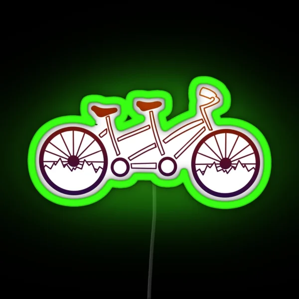 Tandem Sunset RGB Neon Sign