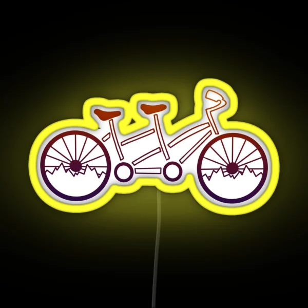Tandem Sunset RGB Neon Sign