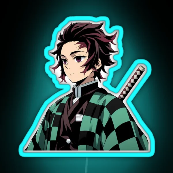 Tanjiro Art RGB Neon Sign