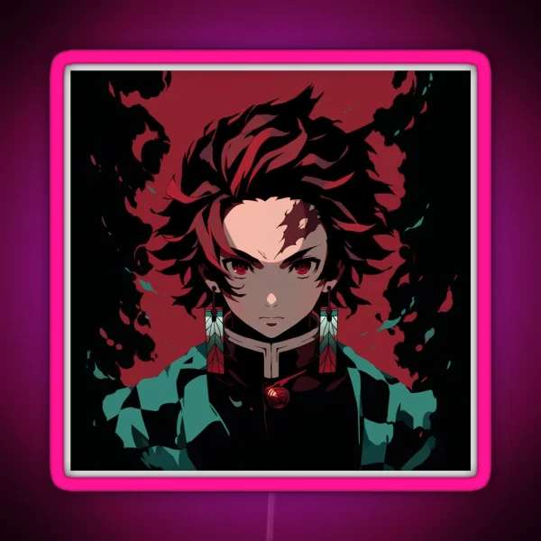 Tanjiro Kamado Demon Slayer 1 RGB Neon Sign