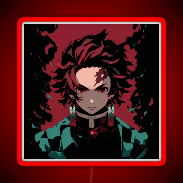 Tanjiro Kamado Demon Slayer 1 RGB Neon Sign