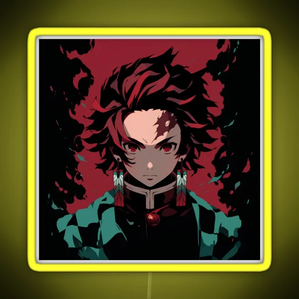 Tanjiro Kamado Demon Slayer 1 RGB Neon Sign