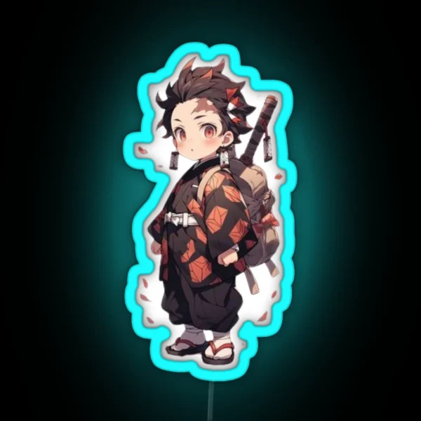 Tanjiro Kamado Demon Slayer RGB Neon Sign