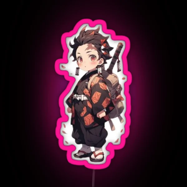 Tanjiro Kamado Demon Slayer RGB Neon Sign