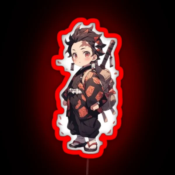 Tanjiro Kamado Demon Slayer RGB Neon Sign