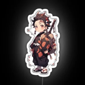 Tanjiro Kamado Demon Slayer RGB Neon Sign