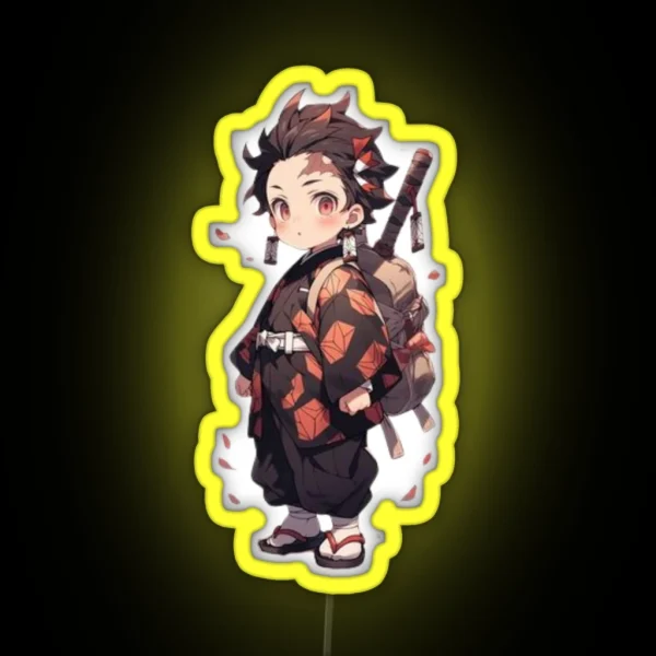 Tanjiro Kamado Demon Slayer RGB Neon Sign