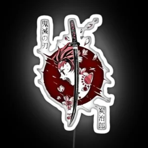 Tanjiro Kamado Demon Slayer RGB Neon Sign