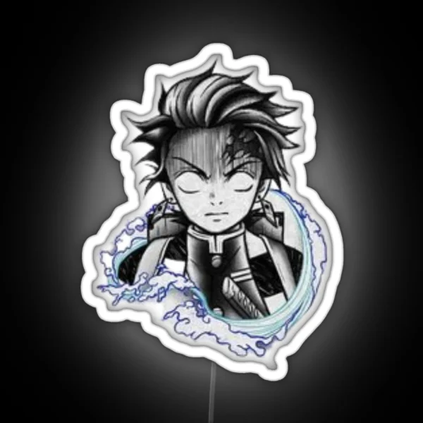 Tanjiro Kamado Demon Slayer RGB Neon Sign