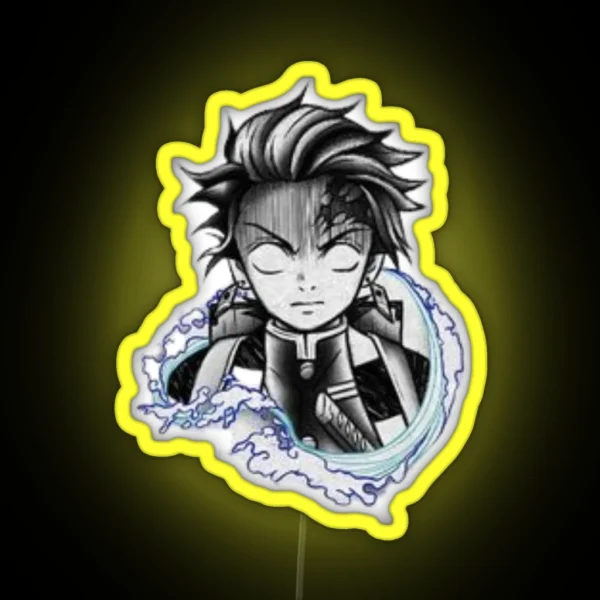 Tanjiro Kamado Demon Slayer RGB Neon Sign