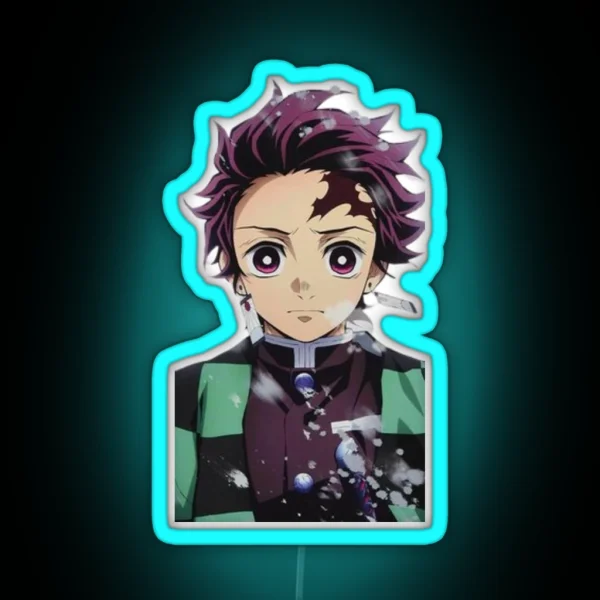 Tanjiro Kamado Demon Slayer RGB Neon Sign