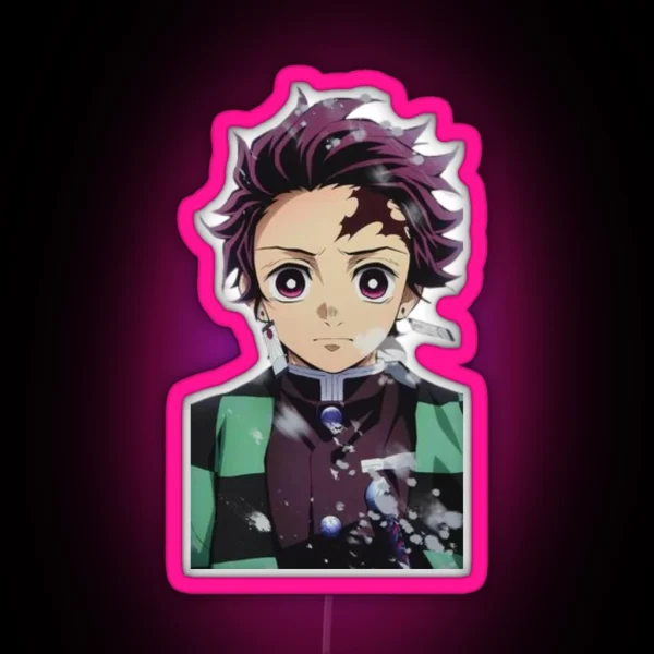 Tanjiro Kamado Demon Slayer RGB Neon Sign