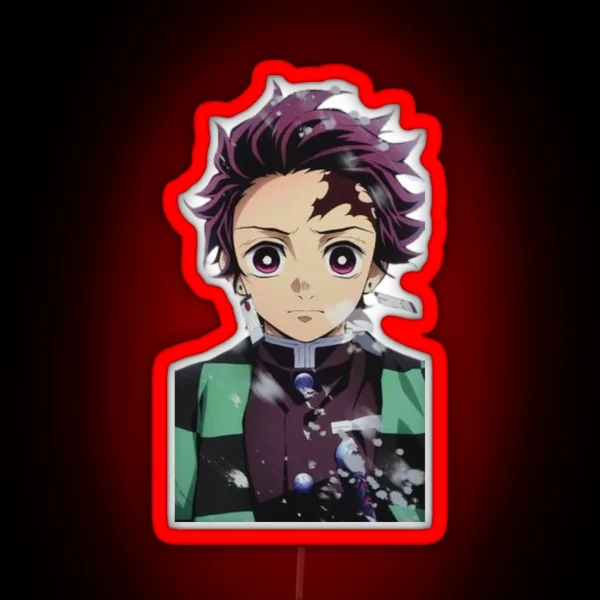 Tanjiro Kamado Demon Slayer RGB Neon Sign