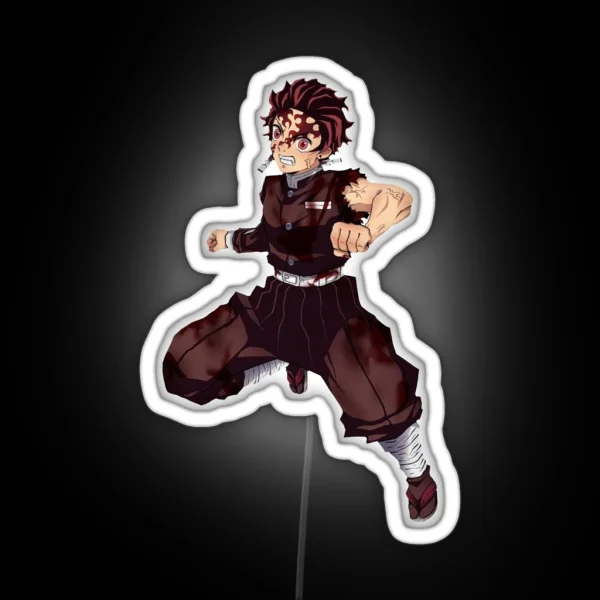 Tanjiro Kamado Kimetsu No Yaiba RGB Neon Sign