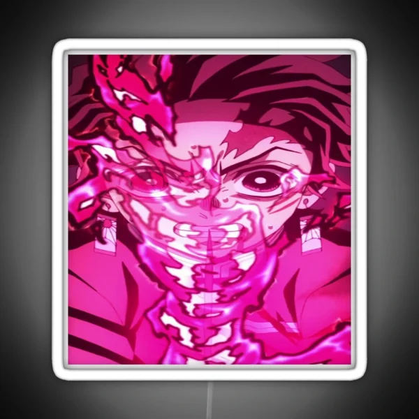 Tanjiro Kamado Kimetsu No Yaiba RGB Neon Sign