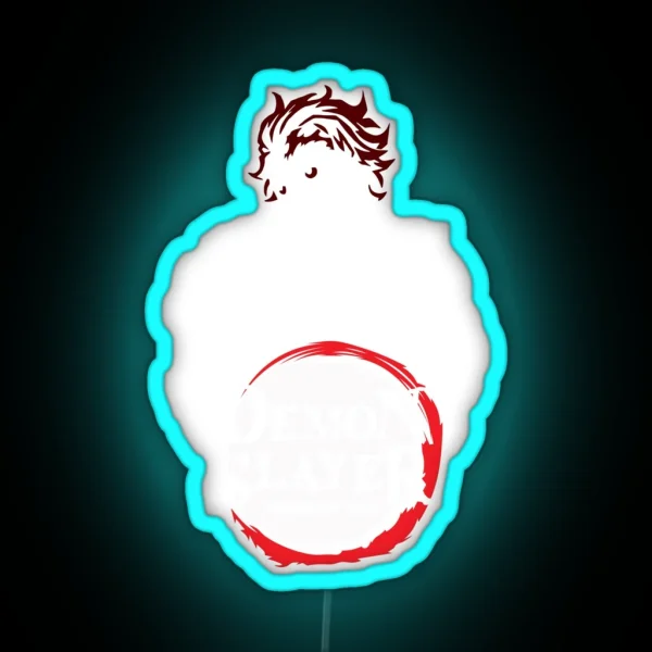 Tanjiro Kamado Kimetsu No Yaiba RGB Neon Sign