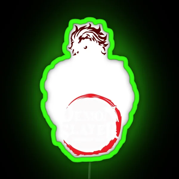Tanjiro Kamado Kimetsu No Yaiba RGB Neon Sign