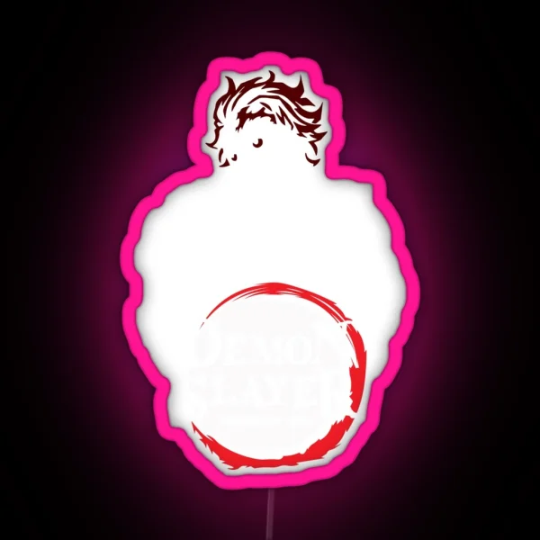 Tanjiro Kamado Kimetsu No Yaiba RGB Neon Sign