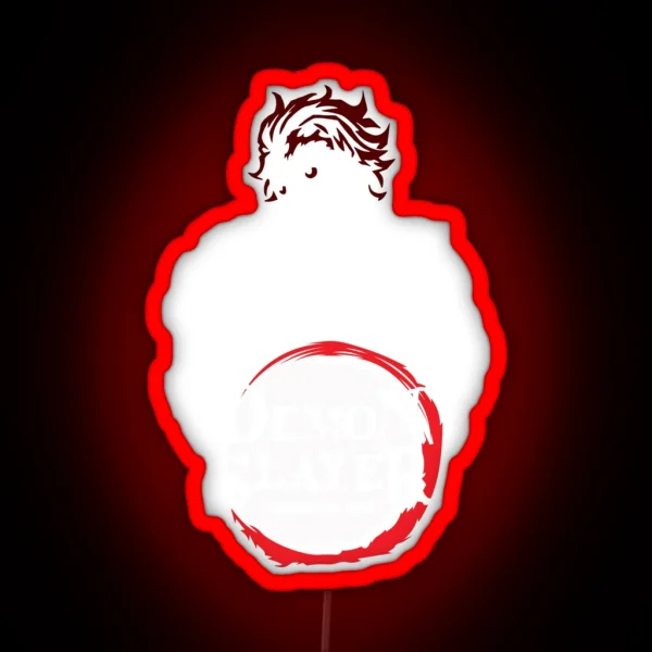 Tanjiro Kamado Kimetsu No Yaiba RGB Neon Sign