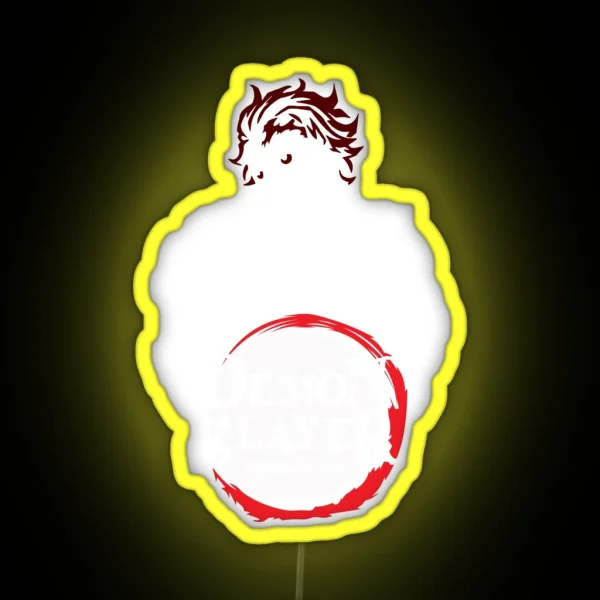 Tanjiro Kamado Kimetsu No Yaiba RGB Neon Sign
