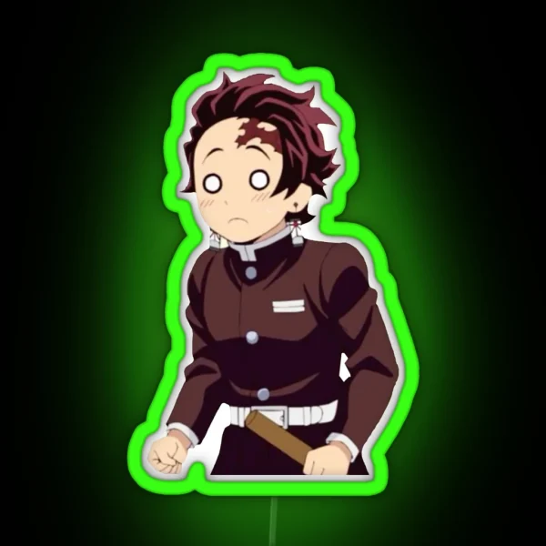 Tanjiro Kamado Kimetsu No Yaiba RGB Neon Sign