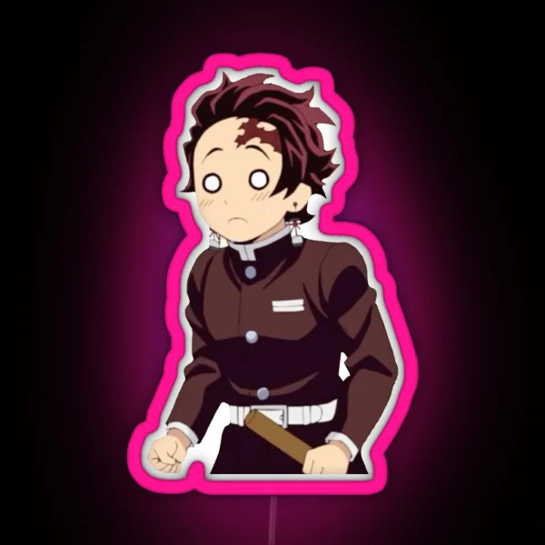 Tanjiro Kamado Kimetsu No Yaiba RGB Neon Sign