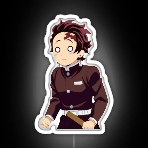 Tanjiro Kamado Kimetsu No Yaiba RGB Neon Sign