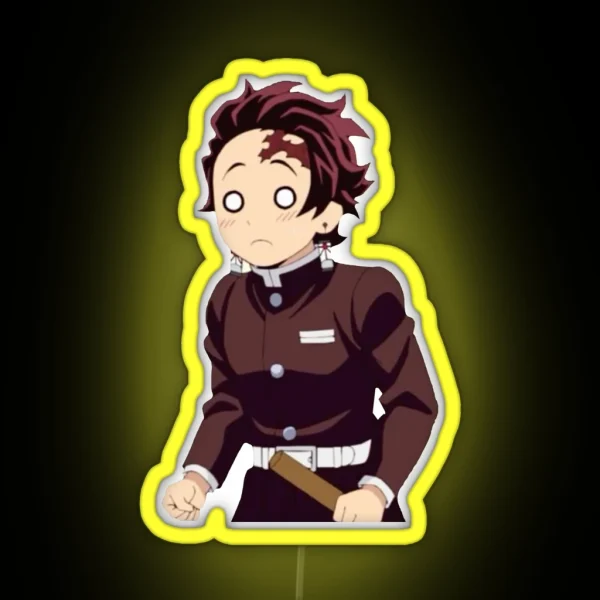 Tanjiro Kamado Kimetsu No Yaiba RGB Neon Sign