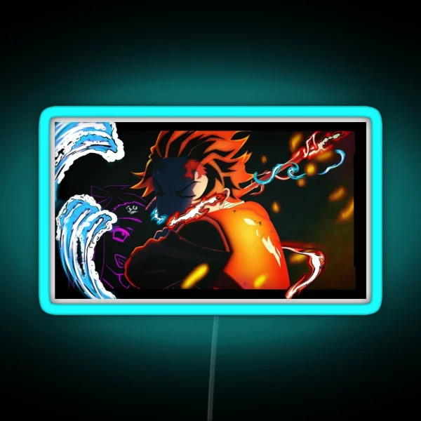 Tanjiro Kamado RGB Neon Sign