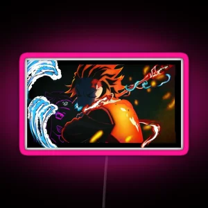 Tanjiro Kamado RGB Neon Sign