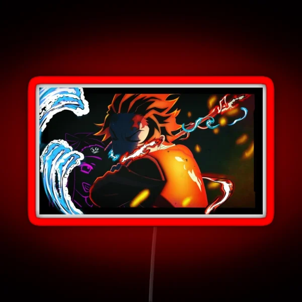 Tanjiro Kamado RGB Neon Sign