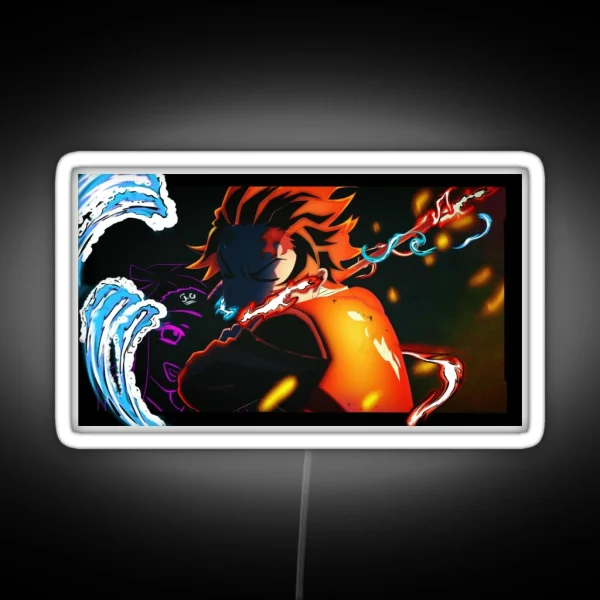 Tanjiro Kamado RGB Neon Sign