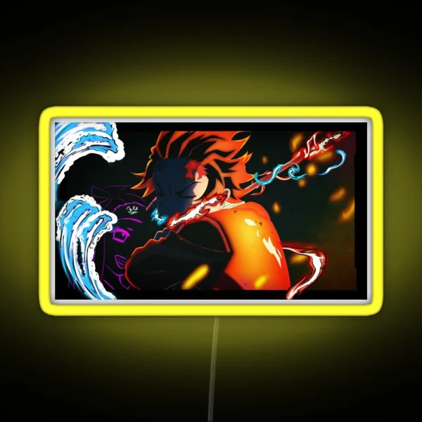 Tanjiro Kamado RGB Neon Sign