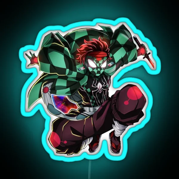 Tanjiro Kamado RGB Neon Sign
